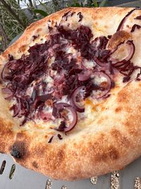 Pizza Rotkohl-Bianca f&uuml;r die Kalte Jahreszeit